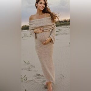 Brand new maternity sweater dress